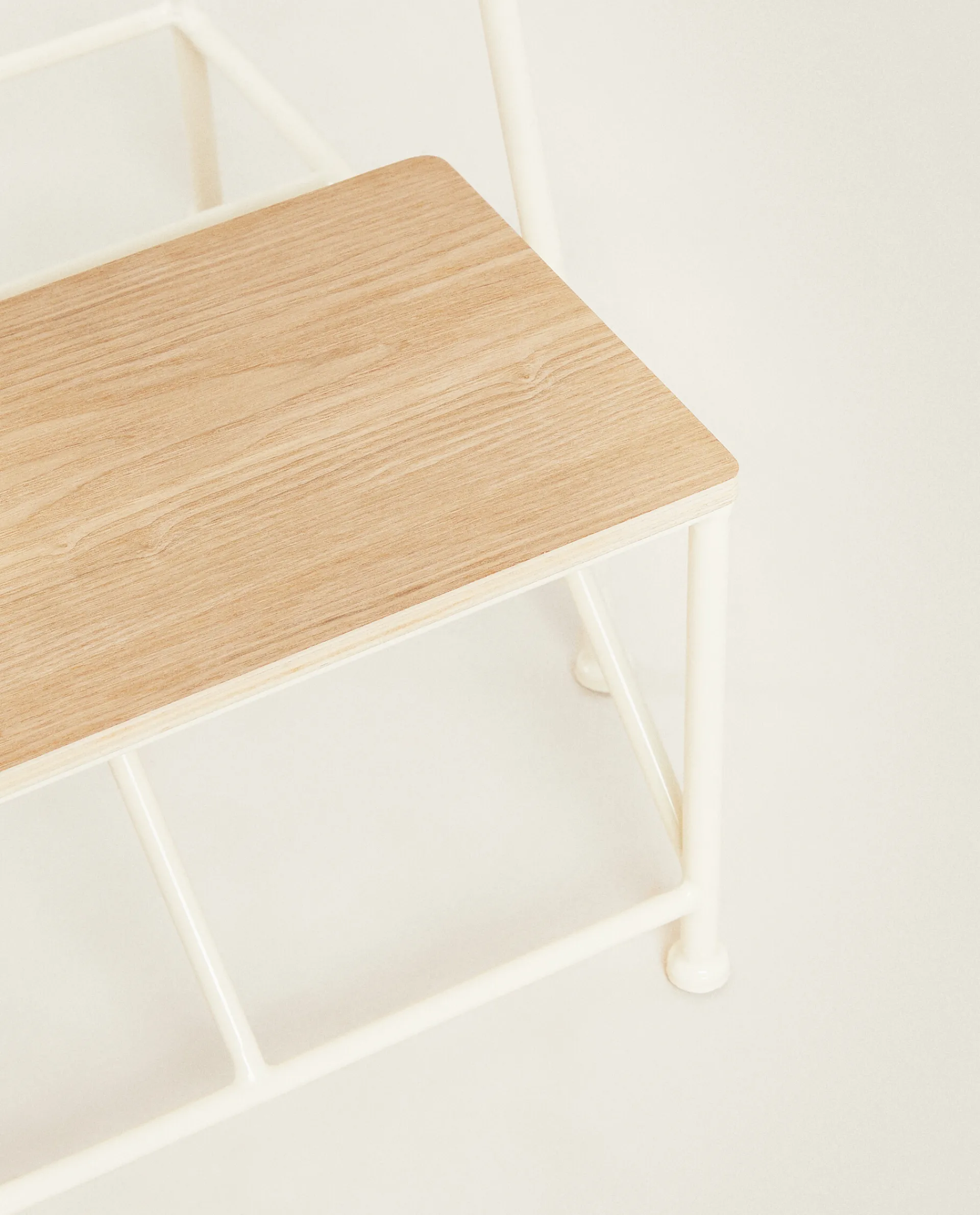 Cleaning*ZARA Home Wood Stool | Ladder Natural Colour