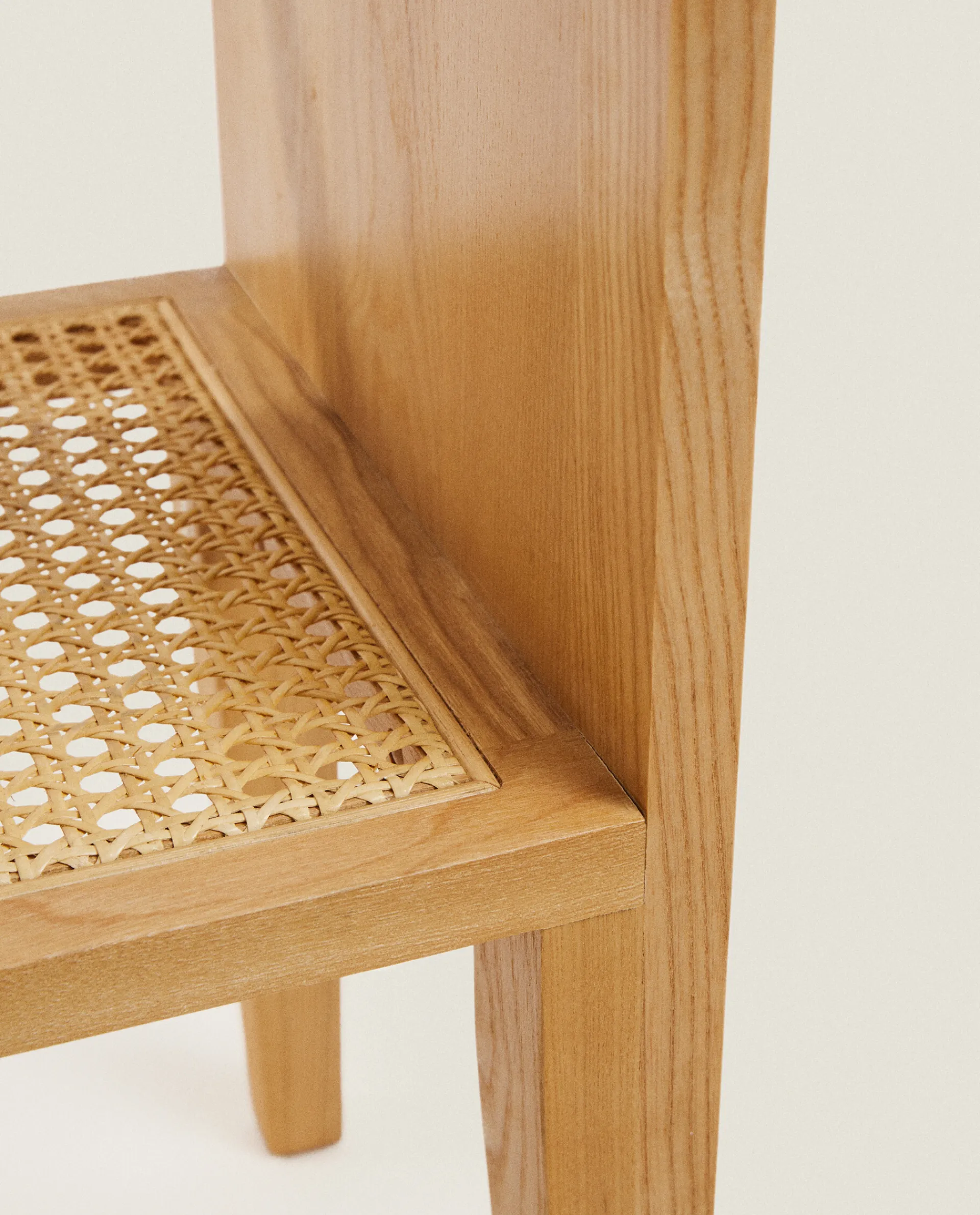 Bedside/Occasional Tables*ZARA Home Wooden Bedside Table Natural Colour