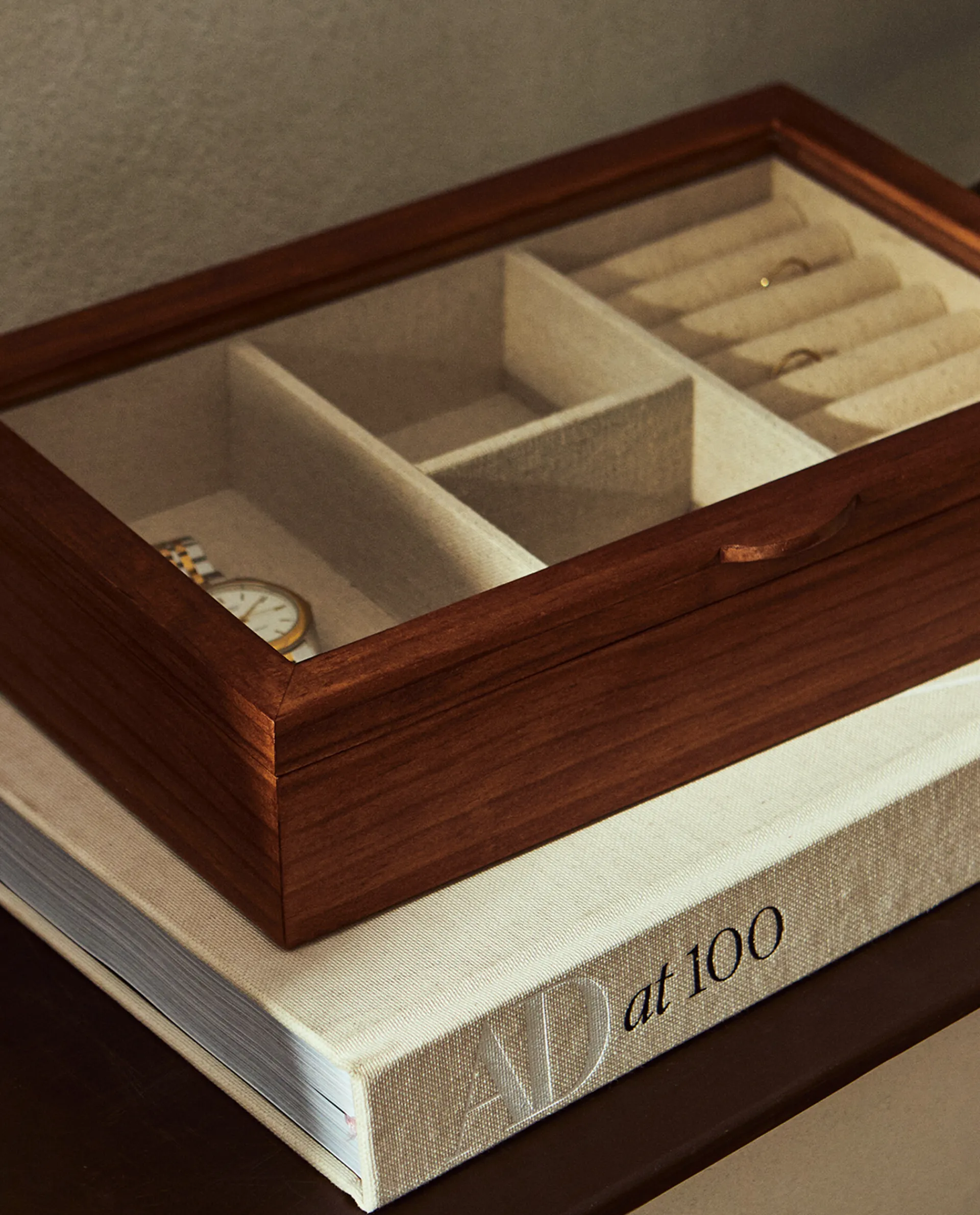 Boxes And Jewelry Boxes*ZARA Home Wooden Jewelery Box Brown