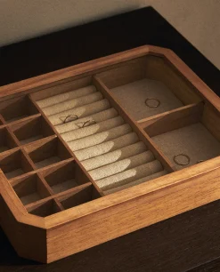 Boxes And Jewelry Boxes*ZARA Home Wooden Jewelery Box Natural Colour