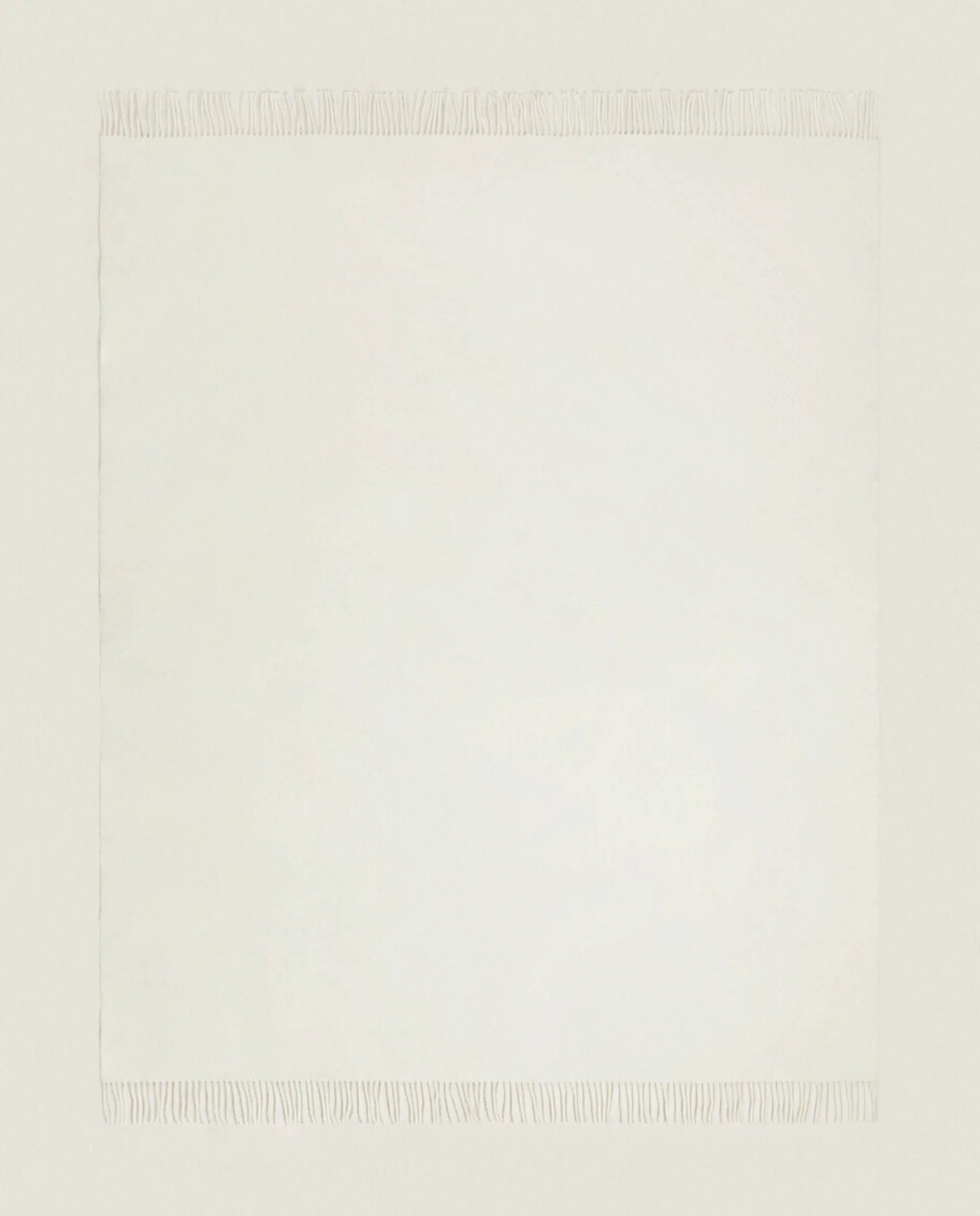 Blankets*ZARA Home Wool Blanket Cream