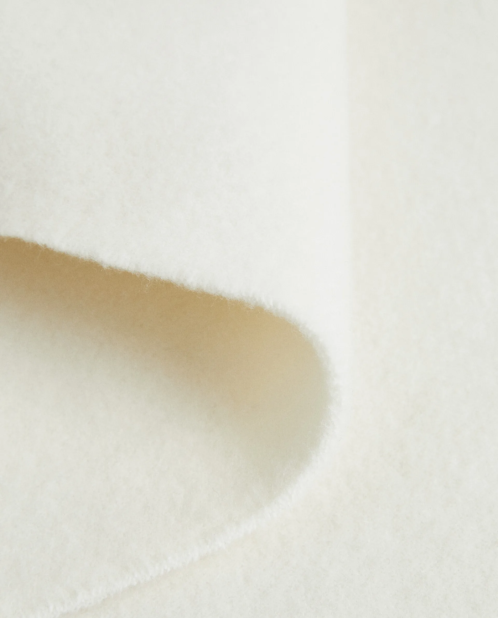 Blankets*ZARA Home Wool Blanket Cream