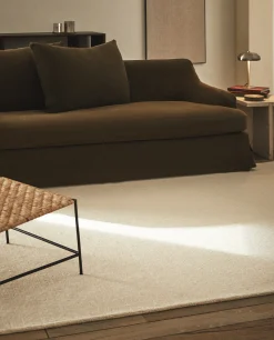 Solid*ZARA Home Wool Rug Cream