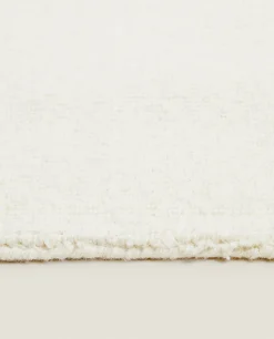 Solid*ZARA Home Wool Rug Cream