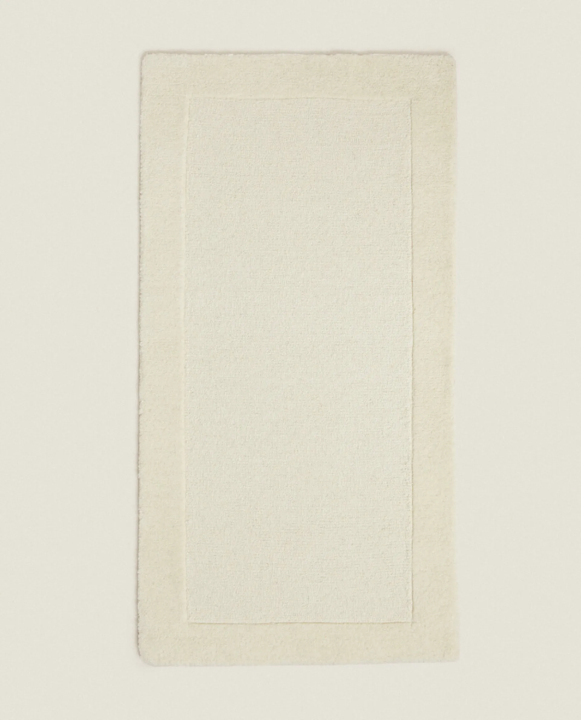 Solid*ZARA Home Wool Rug White