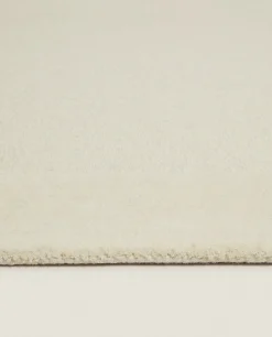 Solid*ZARA Home Wool Rug White
