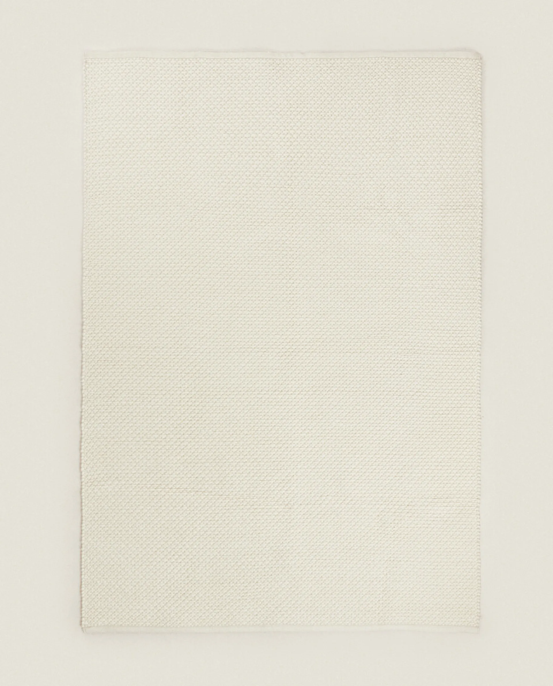 Solid*ZARA Home Wool Rug Oyster White