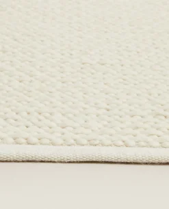 Solid*ZARA Home Wool Rug Oyster White